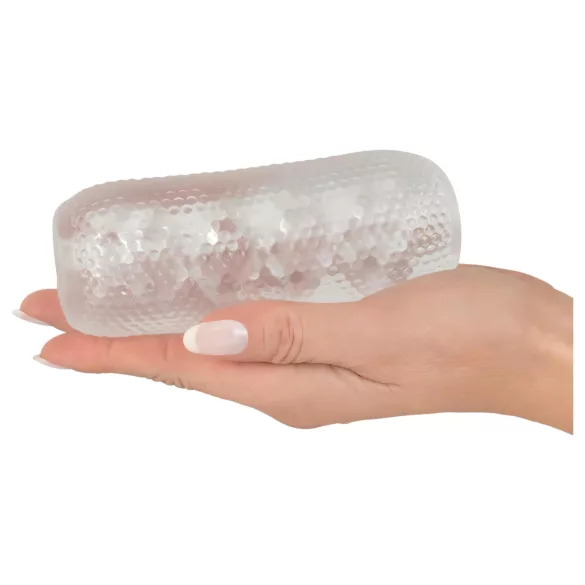STROKER Speed - masturbator tip popou - canal texturat - transparent