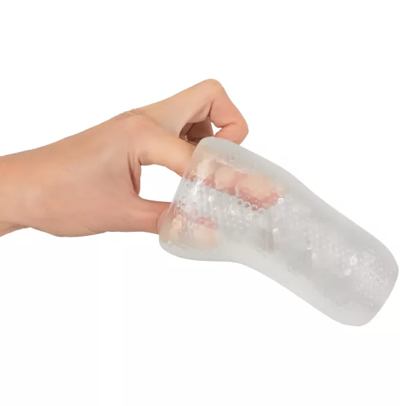 STROKER Speed - masturbator tip popou - canal texturat - transparent