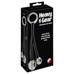 You2Toys Heavy Gear - inel anal cu greutate (negru)