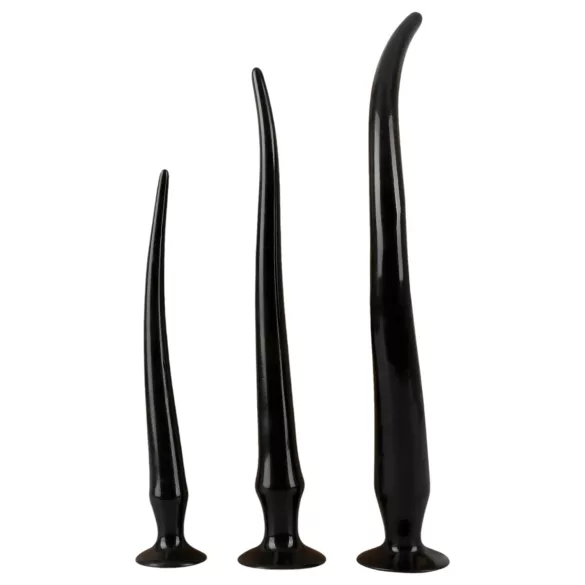 You2Toys - set plug anal extra lung - 3 piese - negru