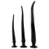 You2Toys - set plug anal extra lung - 3 piese - negru