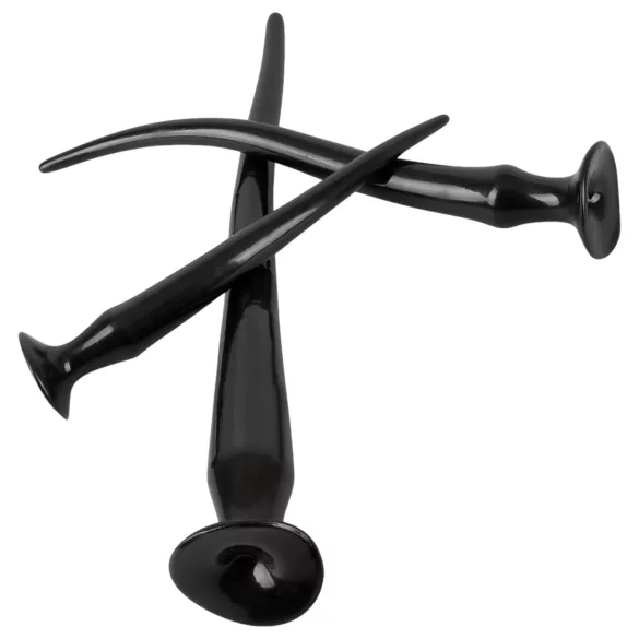 You2Toys - set plug anal extra lung - 3 piese - negru