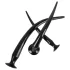 You2Toys - set plug anal extra lung - 3 piese - negru