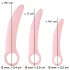 SMILE - Set dilatatoare vaginale - 3 piese - silicon roz