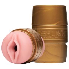   Fleshlight Quickshot Stamina - vagin și anus artificial (roz)