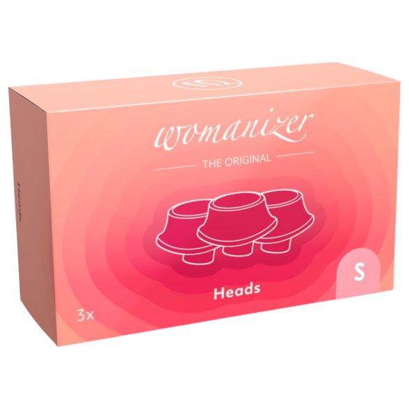 Womanizer Premium Eco - set accesorii capete de stimulare - roz (3 bucăți) - M