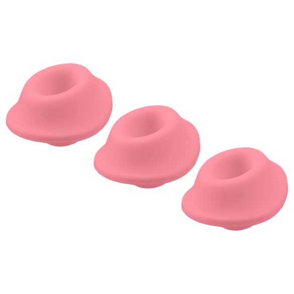 Womanizer Premium Eco - set accesorii capete de stimulare - roz (3 bucăți) - M