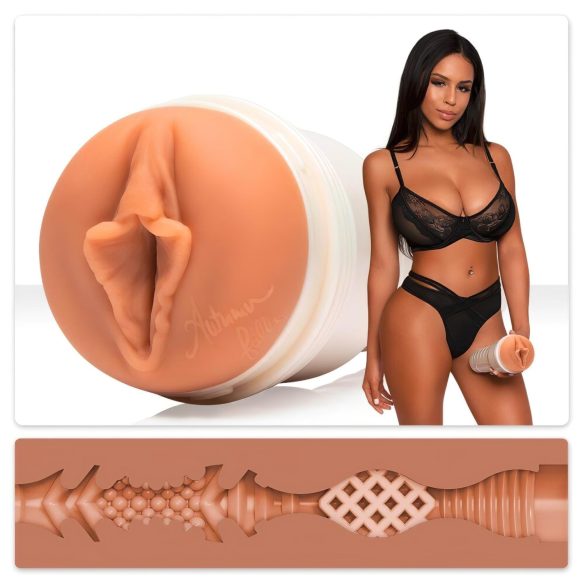 Fleshlight Autumn Falls Cream - vagină realistă (natural)