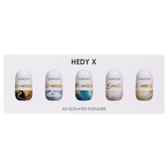 Svakom Hedy X Mixed - Set de ouă pentru masturbare (5 bucăți)