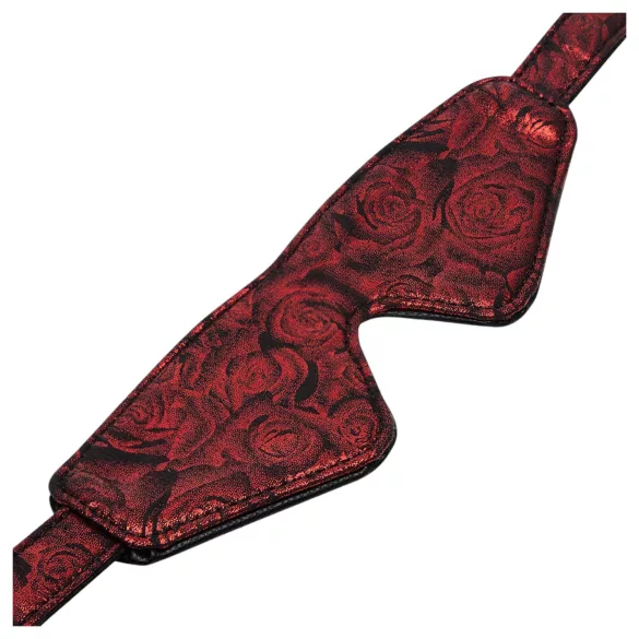 Fifty Shades of Grey - mască pentru ochi din satin - negru-roșu