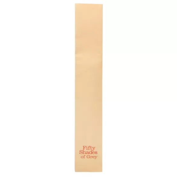 Fifty Shades of Grey - zgardă și lesă BDSM - piele negru-roșu