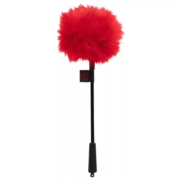 Fifty Shades of Grey - accesor erotic de mângâiere - negru-roșu