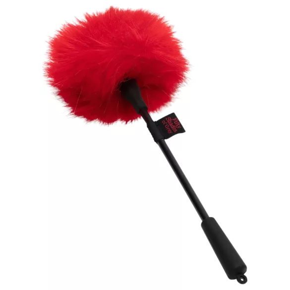 Fifty Shades of Grey - accesor erotic de mângâiere - negru-roșu