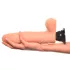 Real Feel Deluxe No.9 - vibrator realist cu testicule - silicon