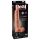 Real Feel Deluxe No.12 - vibrator realist cu testicule (natur)