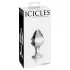 Icicles No. 25 - dop anal conic - sticlă transparentă