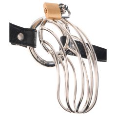 Cusca metalică pentru penis Fetish The Prisoner (argintiu)