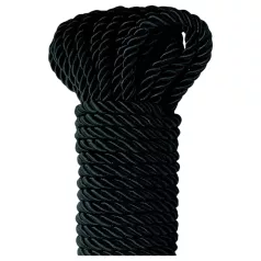 Fetish Silky Rope - Funie bondage shibari - 10m - negru