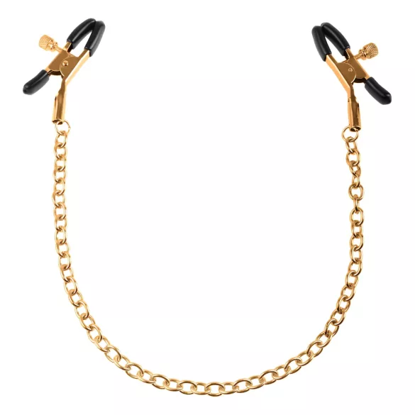 Pipedream Fetish Fantasy Gold - clipsuri sfârcuri - metal auriu