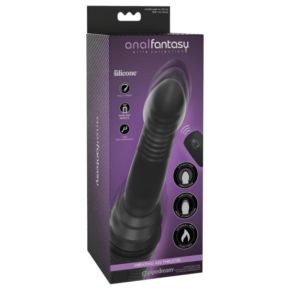 Vibrator anal cu impulsuri (negru) - Analfantasy Ass Thruster