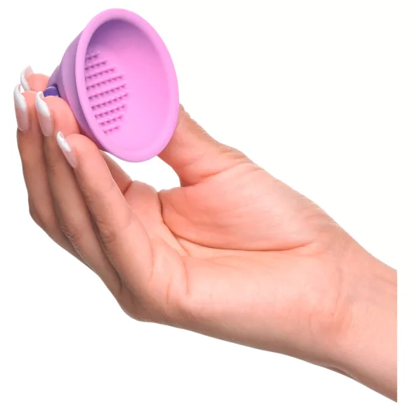Fantasy For Her - suzetă vibrator pentru sfârcuri - mov