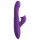 Fantezie Pentru Ea - Vibrator 3în1 cu funcție de încălzire (mov)