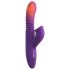 Fantezie Pentru Ea - Vibrator 3în1 cu funcție de încălzire (mov)