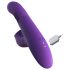 Fantezie Pentru Ea - Vibrator 3în1 cu funcție de încălzire (mov)