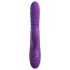 Fantezie Pentru Ea - Vibrator 3în1 cu funcție de încălzire (mov)