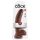 King Cock 9 - dildo maro cu ventuză și testicule (23cm)