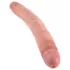King Cock - dildo dublu realist - 31 cm - culoare naturală
