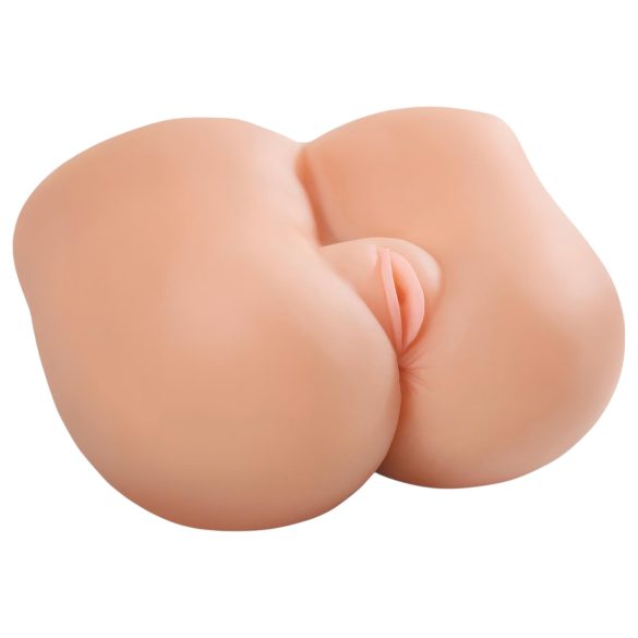 Fuck Me Silly Petite - masturbator vagin și anus - silicon - culoare naturală