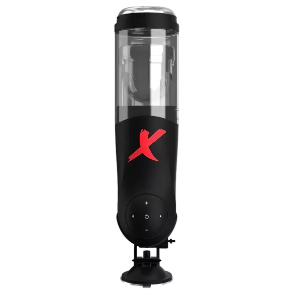 PDX Mega-Bator - masturbator automat rotativ și vertical - negru