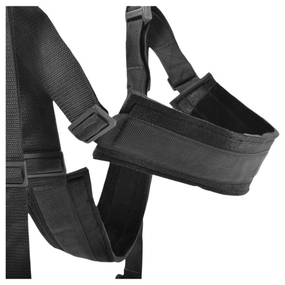 Fetish Fantasy - leagăn sexual rotativ 360° (negru)