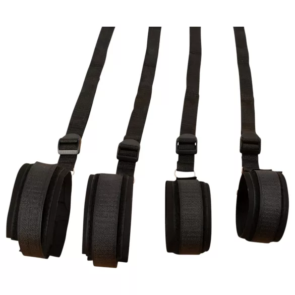 Fetish Fantasy - set de legături pentru pat - negru