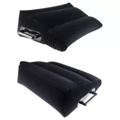   Fetish Fantasy - pernă sexuală gonflabilă cu mâner - neagră