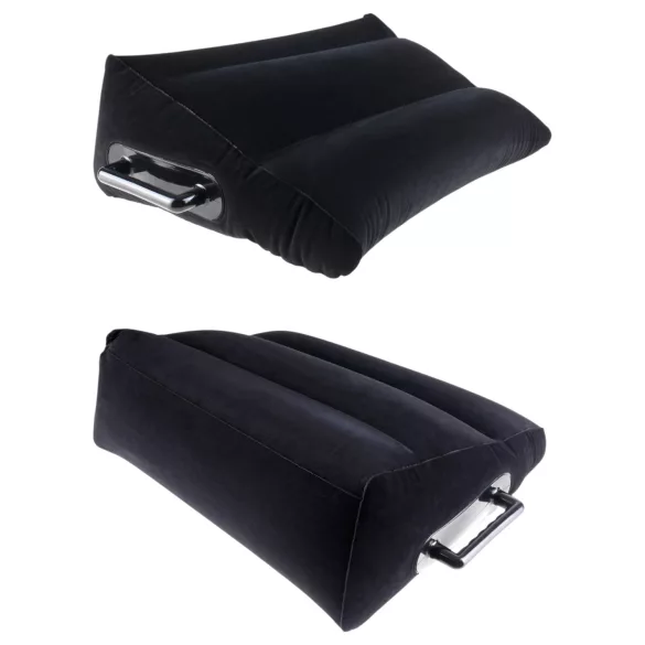 Fetish Fantasy - pernă sexuală gonflabilă cu mâner - neagră