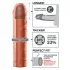 Pipedream - X-TENSION Perfect 2 - manșon penian realist (20,3 cm, culoare naturală)