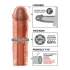 Pipedream - X-TENSION Mega 2 - mânecă de penis realistă (20,3 cm, culoare naturală)