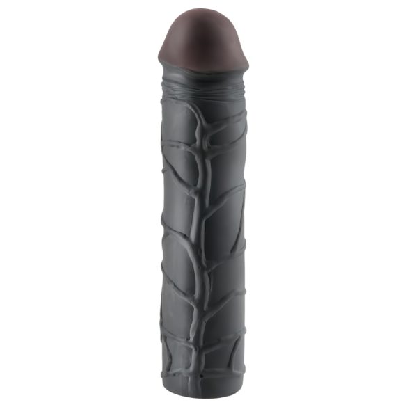 X-TENSION Mega 3 - prelungitor penis realist - 22,8 cm - negru