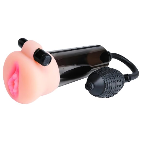 Pipedream Travel Trio - set de pompe vibrante pentru penis (negru)