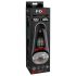 PDX Ultimate Milker 2 - masturbator rotativ și vibrant cu baterie (negru)