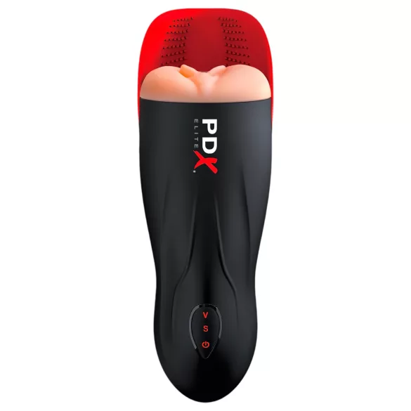 PDX Elite - masturbator automat cu aspirație - vagin artificial reîncărcabil