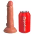King Cock Elite 6 - dildo realist cu ventuză - 15cm - negru