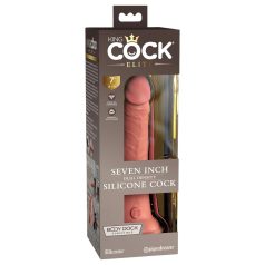 King Cock Elite 7- dildo realist cu ventuză (18cm) - natur King Cock Elite 7- dildo realist cu ventuză (18cm) - natur