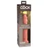 King Cock Elite 9 - dildo realist cu ventuză - 23cm - culoare naturală