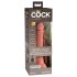King Cock Elite 7 - vibratoare cu ventuză și telecomandă - 18cm