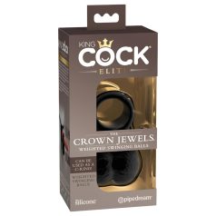   Bijuteriile Coroanei King Cock Elite - accesorii pentru dildouri (negru)