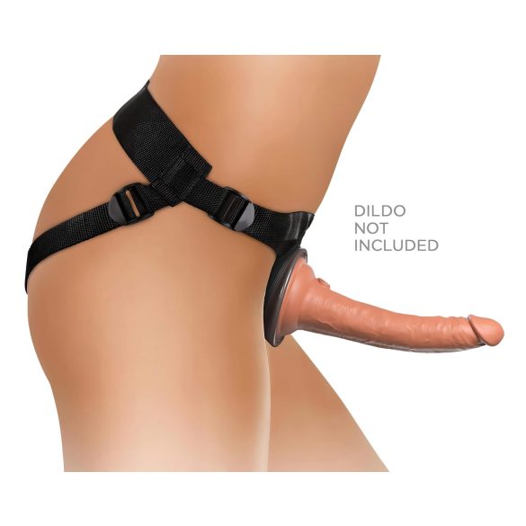 King Cock Elite - ham de prindere confortabil pentru strap-on - maro
