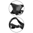 King Cock Elite Comfy - dildo cu ham pentru strap-on - culoare natur închis